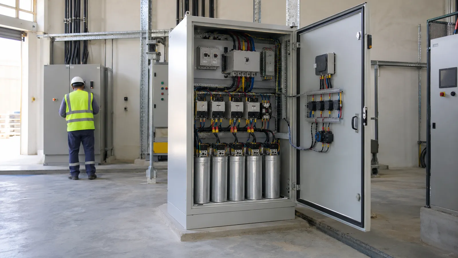 Compact APFC panel for a mall or commercial building in Saudi Arabia