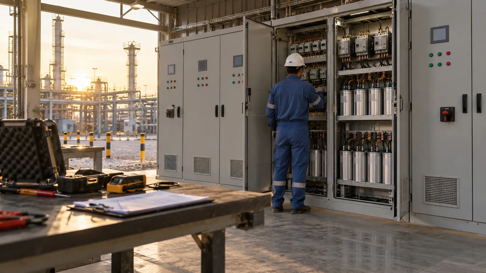 APFC panel for an oil and gas facility in Saudi Arabia
