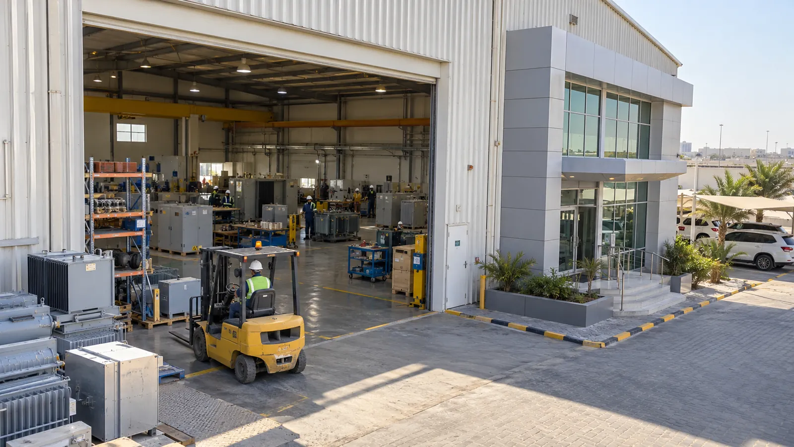Saudi Power Factor Company office in Dammam where enquiries are handled